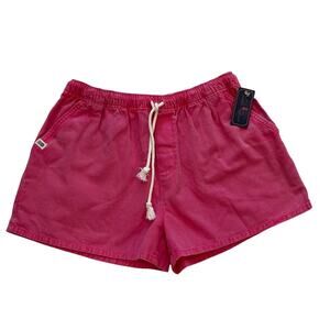 New Simply Southern Drawstring Pink Shorts, Elastic Waist, Pockets, Size M